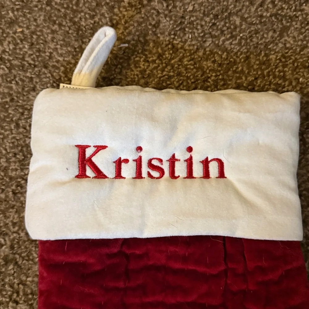 Pottery Barn Kristen Stocking